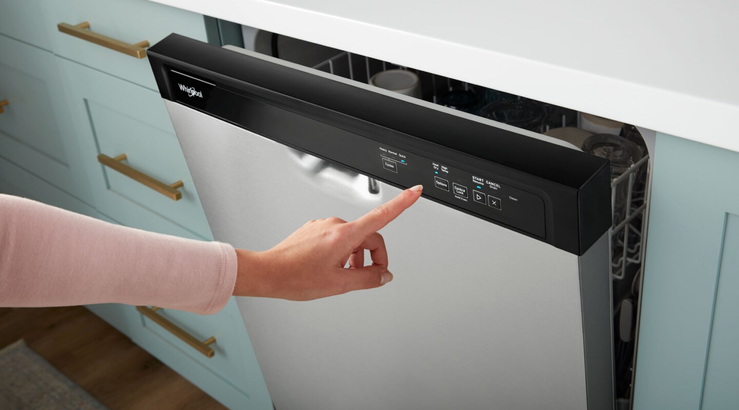 Top Control vs. Front Control Dishwashers Whirlpool