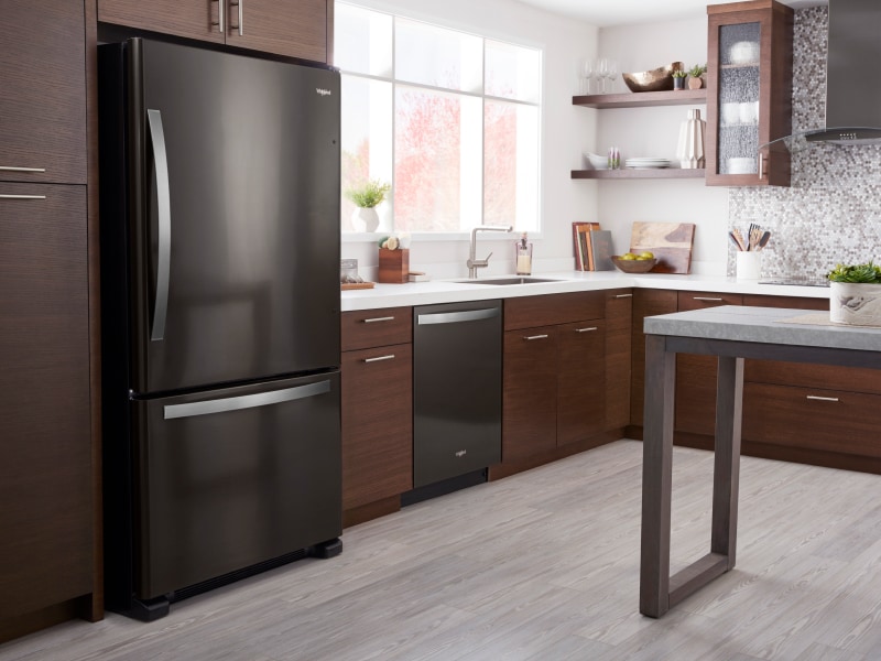 Top Freezer vs. Bottom Freezer Refrigerators Whirlpool