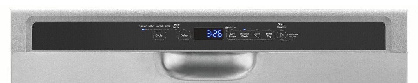 Front control dishwasher control panel Front control dishwasher control panel