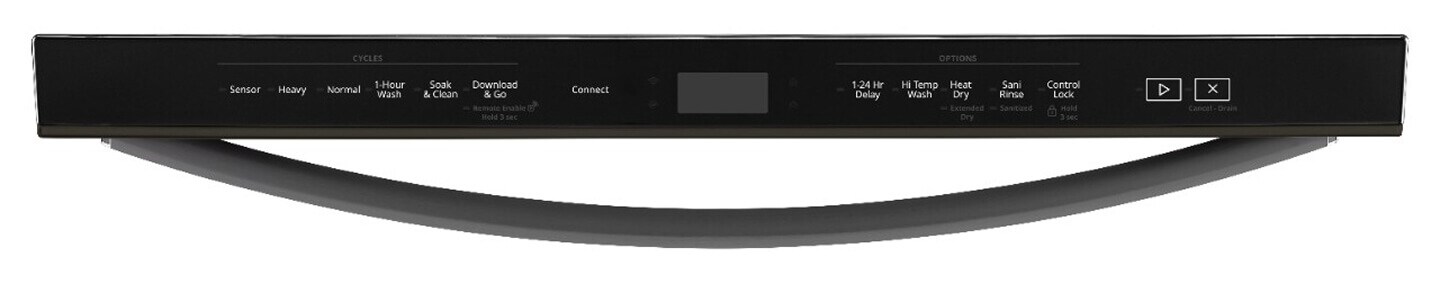 Top control dishwasher control panel Top control dishwasher control panel