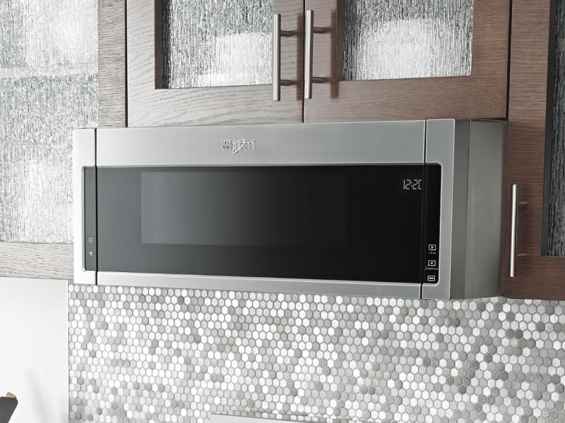 Low profile microwave hood combination fit in the same place as a hood Low profile microwave hood combination fit in the same place as a hood