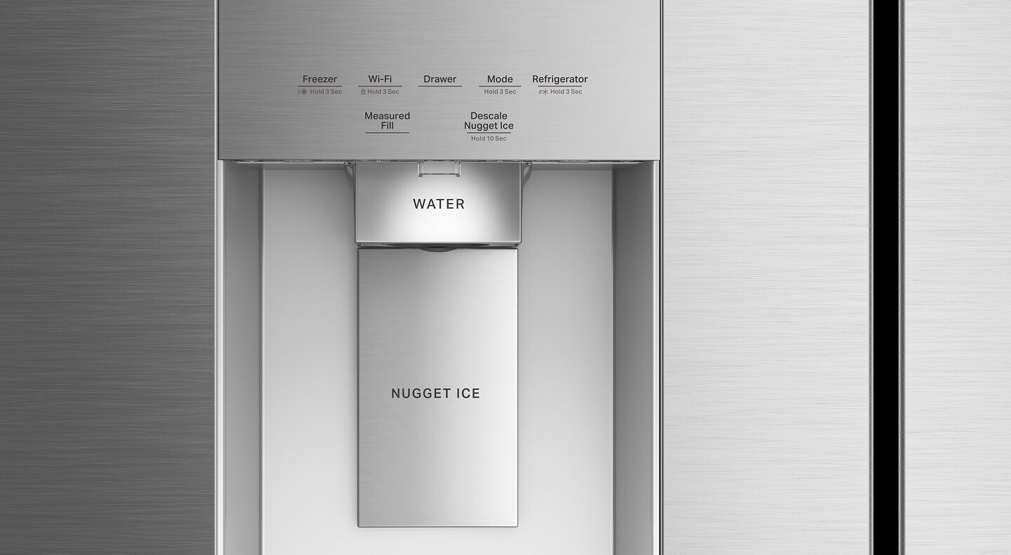 Refrigerator Built-In Nugget Ice from Whirlpool brand