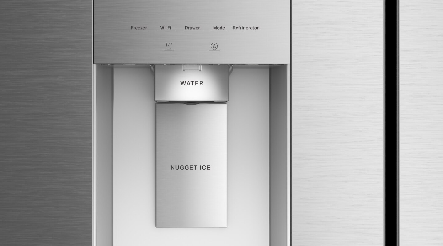 Refrigerator Built-In Nugget Ice from Whirlpool brand