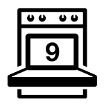 Open oven icon