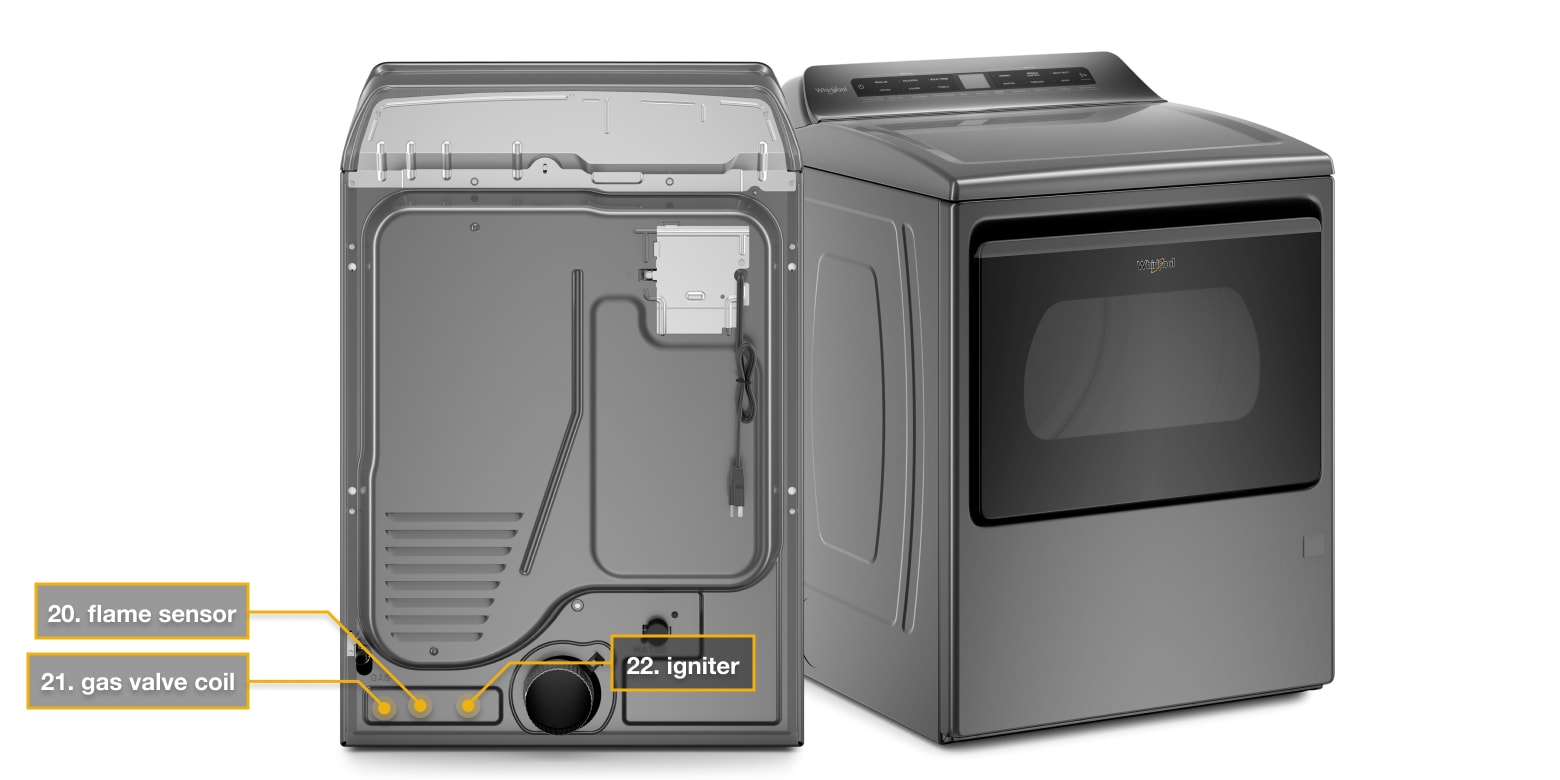 Internal and external dryer diagram