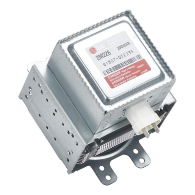 A microwave magnetron.