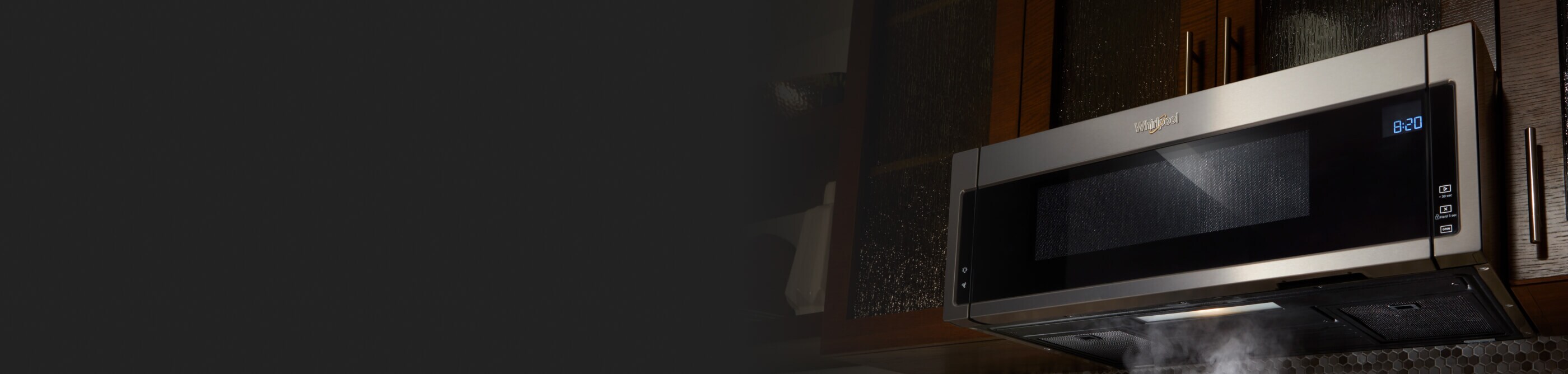 Whirlpool® low profile microwave