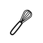 A whisk icon