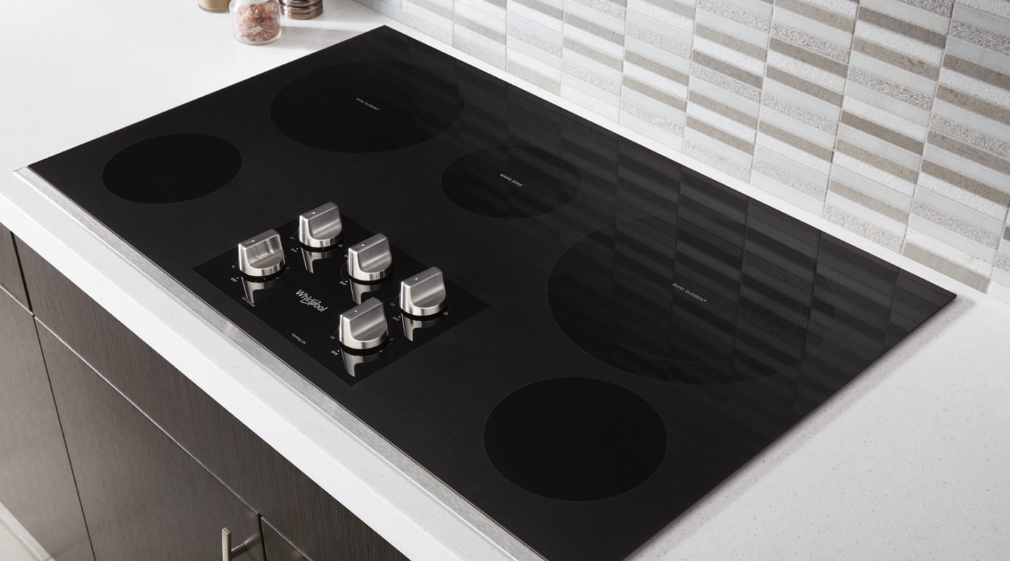A Whirlpool® Cooktop