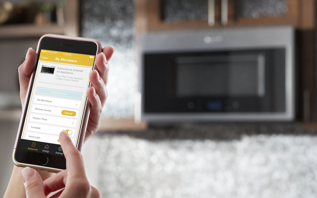 smart microwave oven