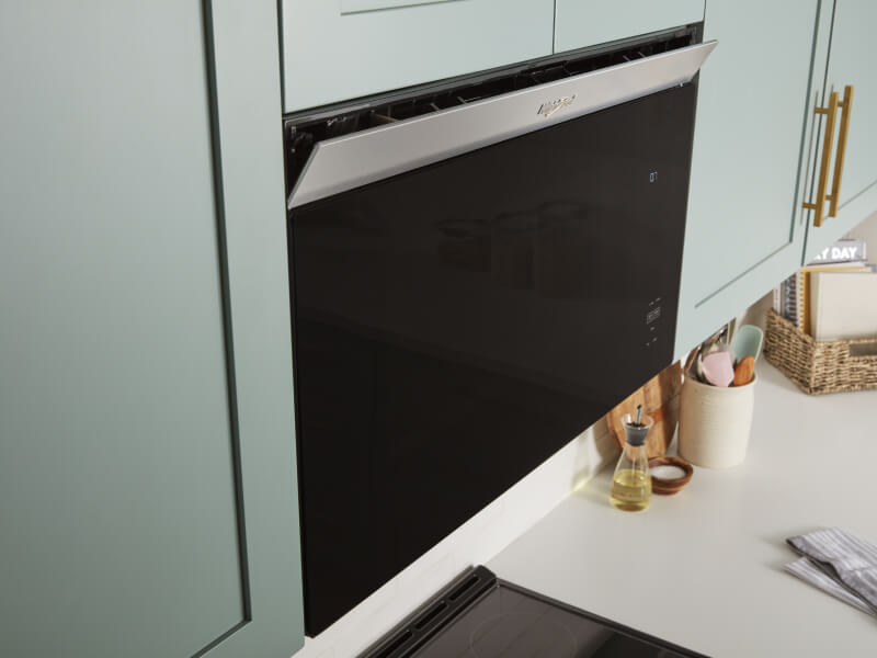 Whirlpool® Microwave showing trim kit Whirlpool® Microwave showing trim kit