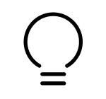Light bulb icon