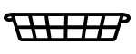 Air fryer basket icon