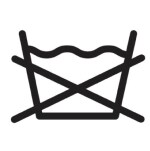 Do not wash laundry symbol