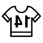 Inside-out jersey icon