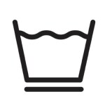 Machine wash: permanent press laundry symbol