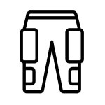 Football pants icon