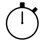 A timer icon