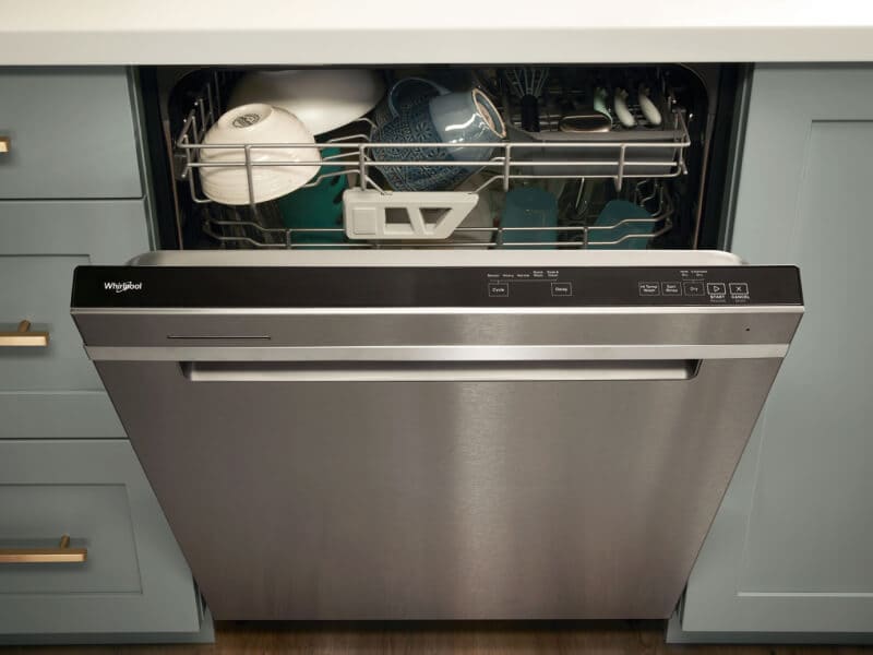 Open top control Whirlpool® dishwasher Open top control Whirlpool® dishwasher