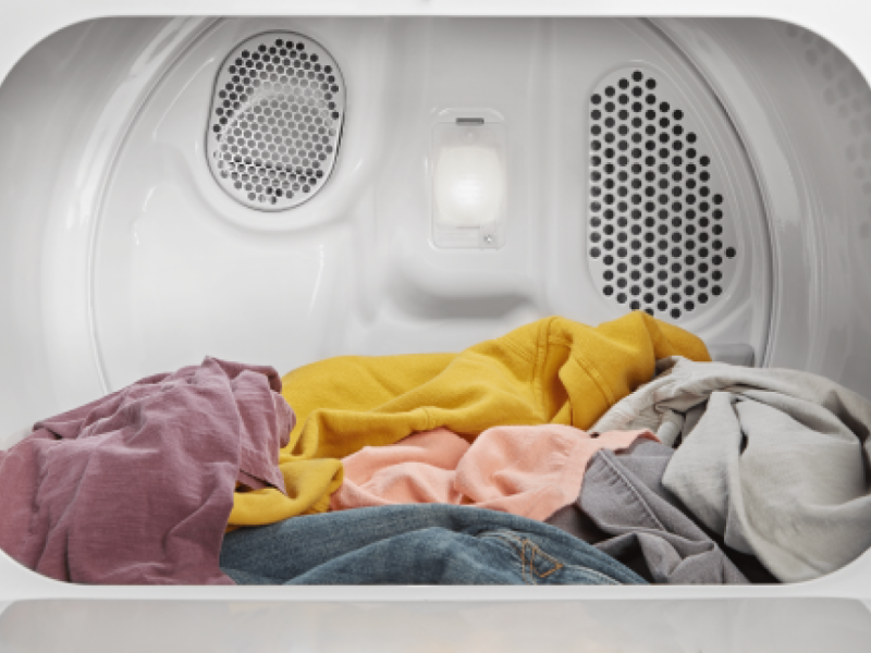 Dry clothing inside dryer Dry clothing inside dryer