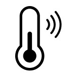 Temperature sensor icon