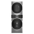A Whirlpool® Stacked Laundry Center