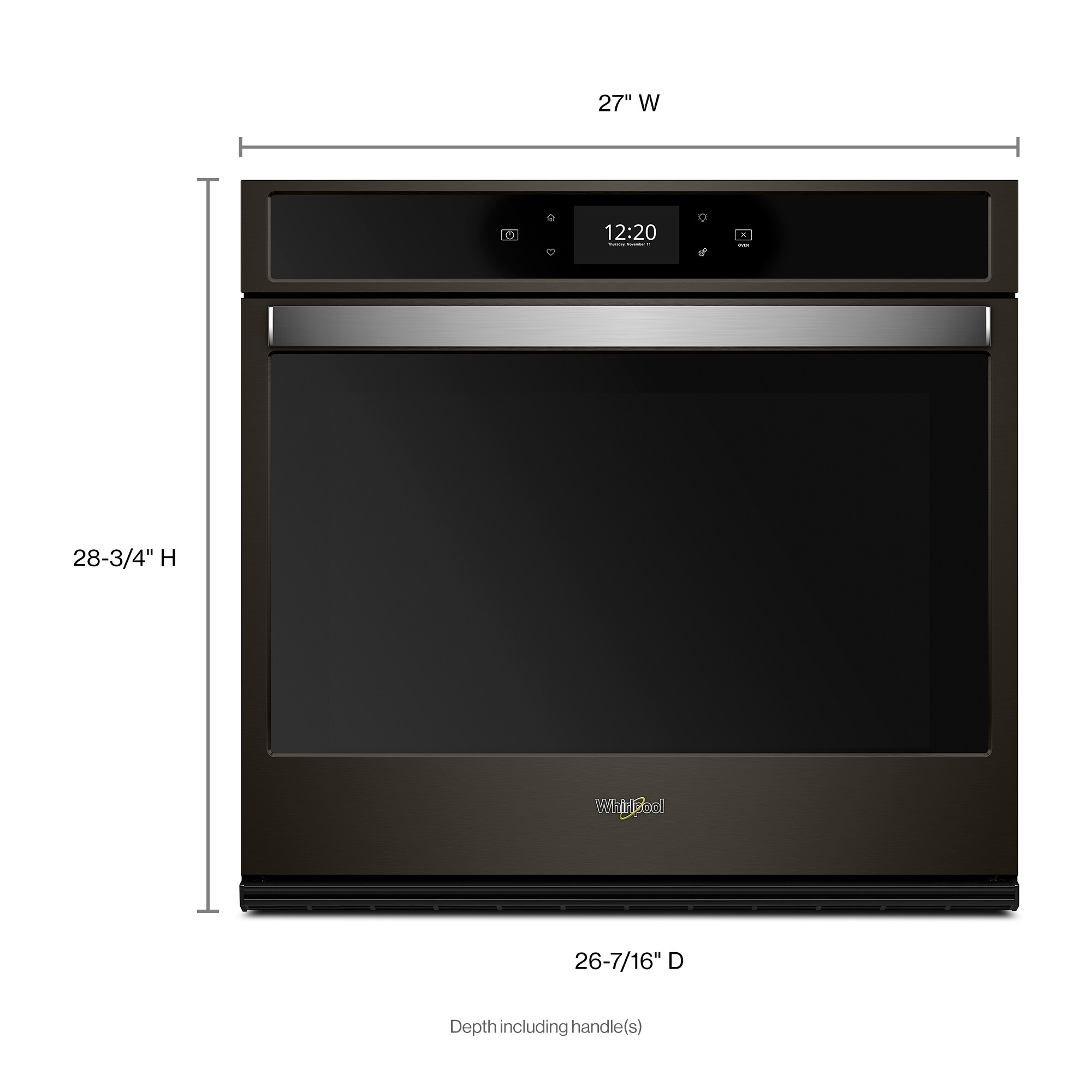 4.3 cu. ft. Smart Single Wall Oven with True Convection Cooking