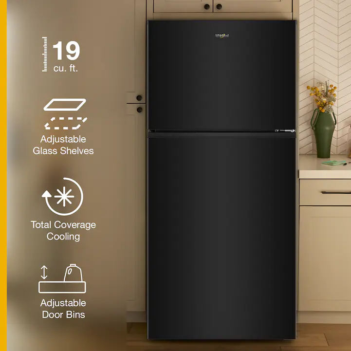Whirlpool® 30-inch Wide Top Freezer Refrigerator with Total