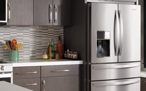Whirlpool® stainless steel refrigerator
