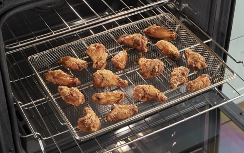 extra crispy air fryer buffalo wings in the oven