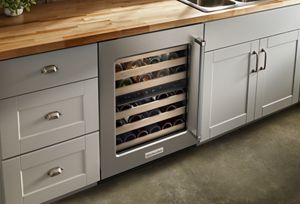 Fully Flush Installation with Hidden Hinges for a built-in look
