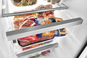 Model: WRS321SDHV | Whirlpool 33-inch Wide Side-by-Side Refrigerator - 21 cu. ft.
