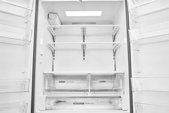 Whirlpool WRFC3036R 36-inch Wide True Counter Depth 3-Door French Door Refrigerator - 24 cu. ft. thumbnail 4