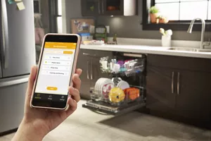 Whirlpool smart dishwasher store