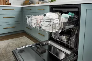 Quiet Dishwasher with 3rd Rack Fingerprint Resistant Stainless Steel WDT730HAMZ Whirlpool