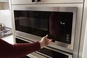 Whirlpool microwave slim on sale