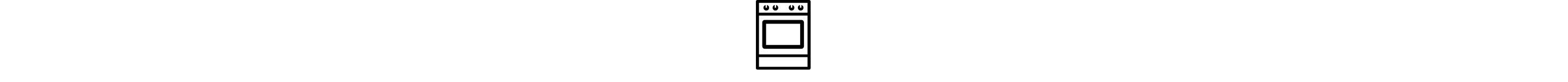 An oven icon.