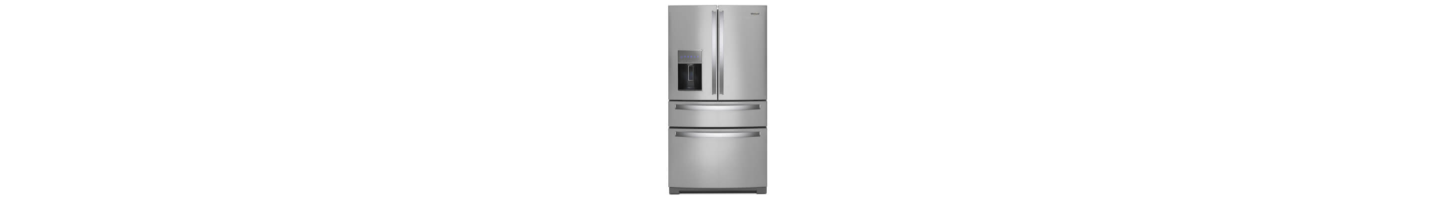 Whirlpool® French Door Refrigerator with exterior drawer