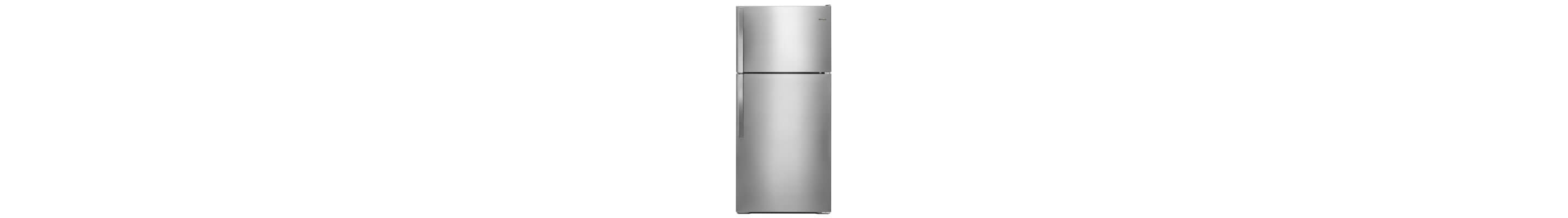 Stainless steel Whirlpool® Top-Freezer Refrigerator