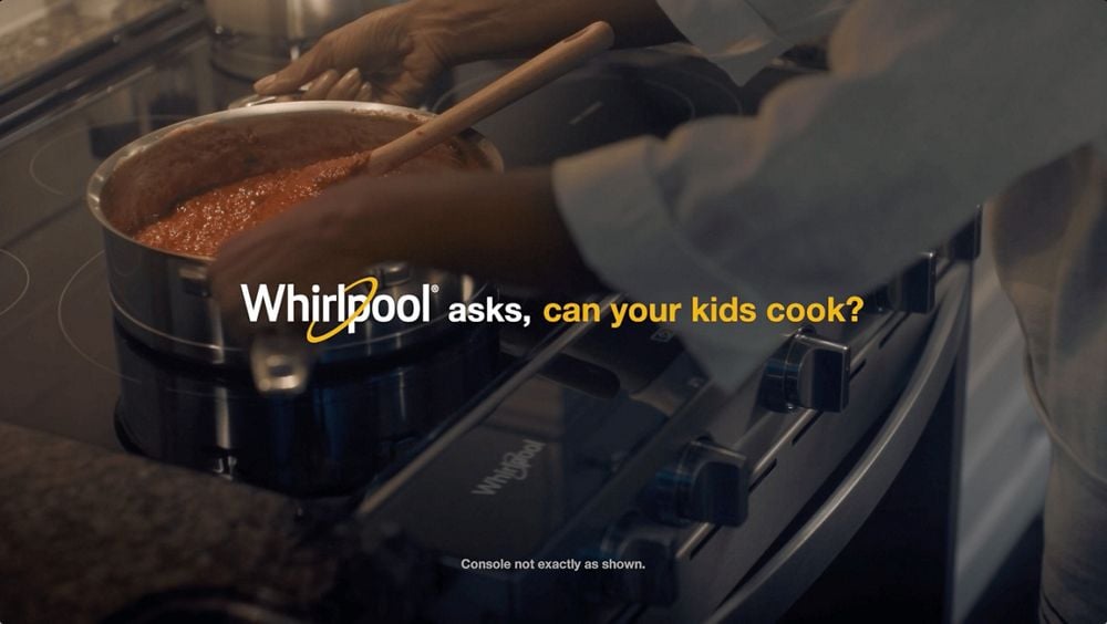 Whirlpool asks, can your kids cook?