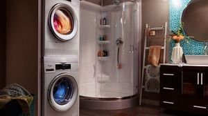 Whirlpool 24 stacked on sale washer dryer
