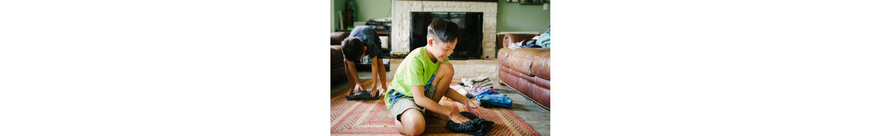 Learn about laundry chores for kids