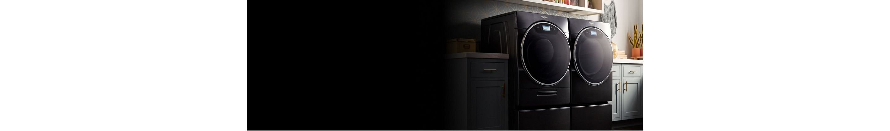 Smart washing machine with Whirlpool® app