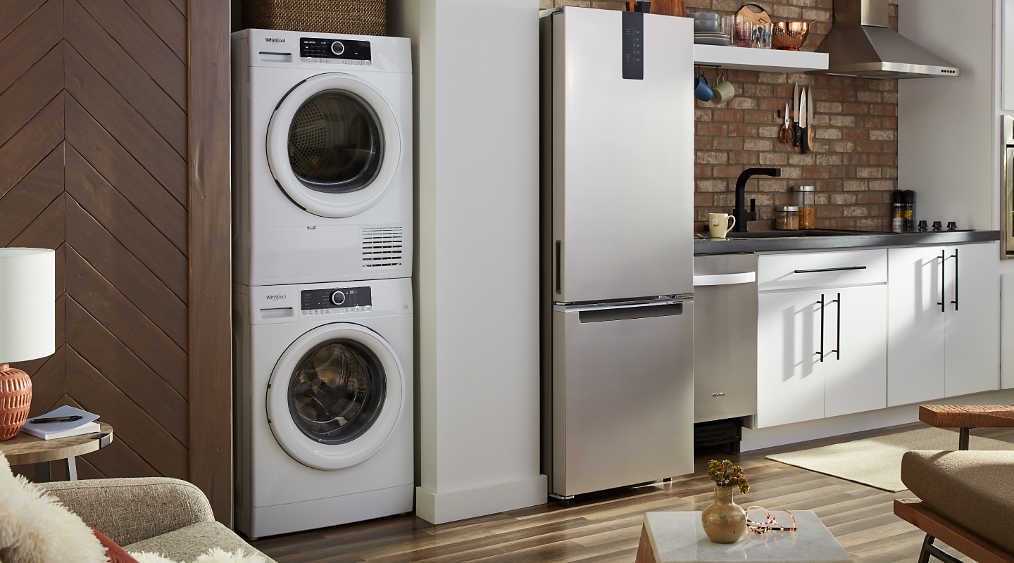 Apartment without top washer and dryer