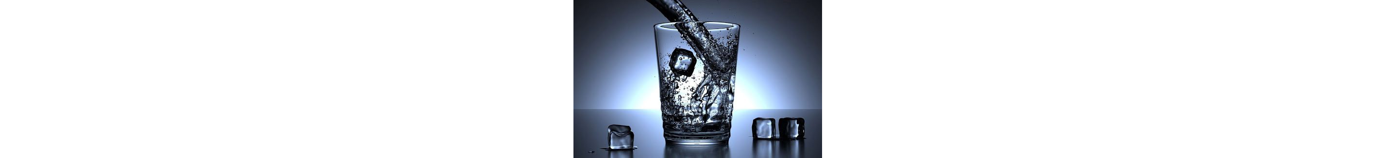 Water being poured into a glass