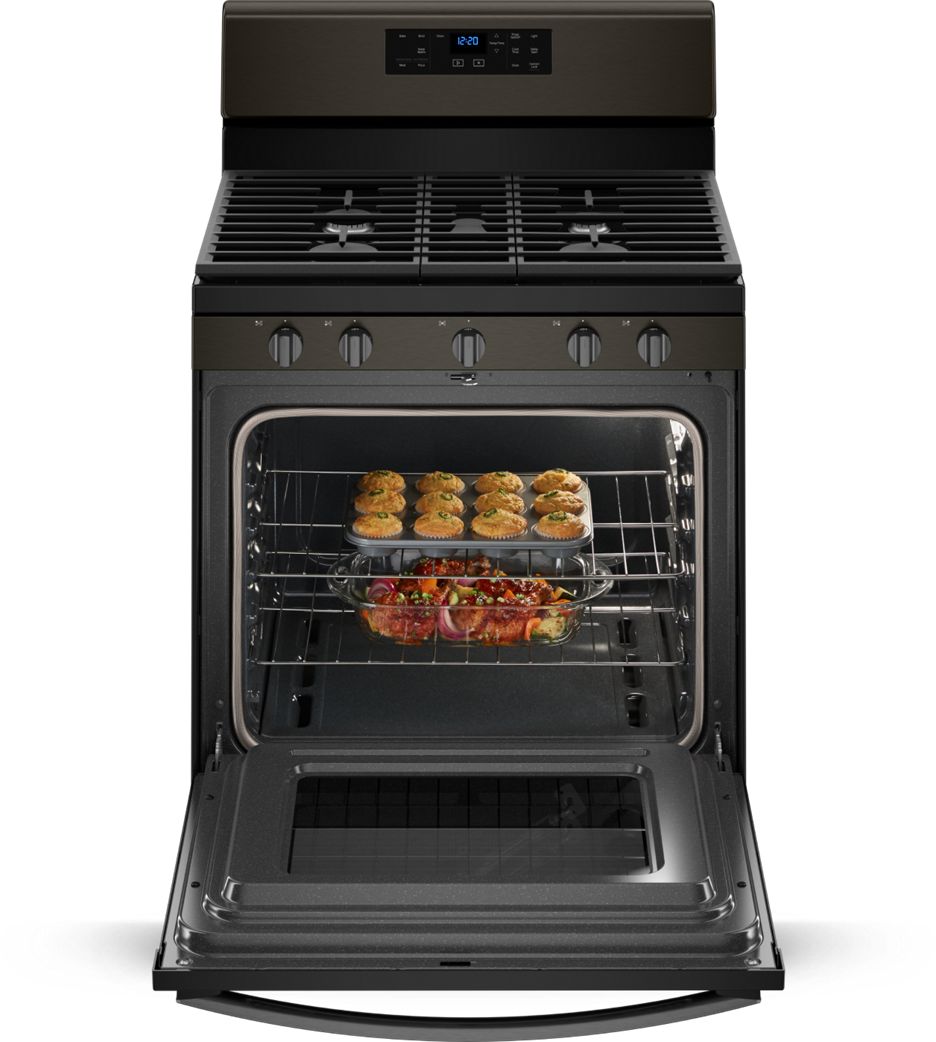 See what a new appliance finish on Whirlpool ranges can do for your design.
