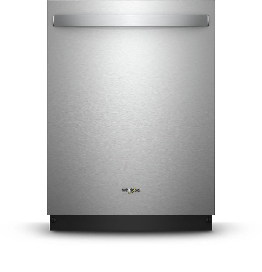 See what a new appliance finish on Whirlpool dishwashers can do for your design.