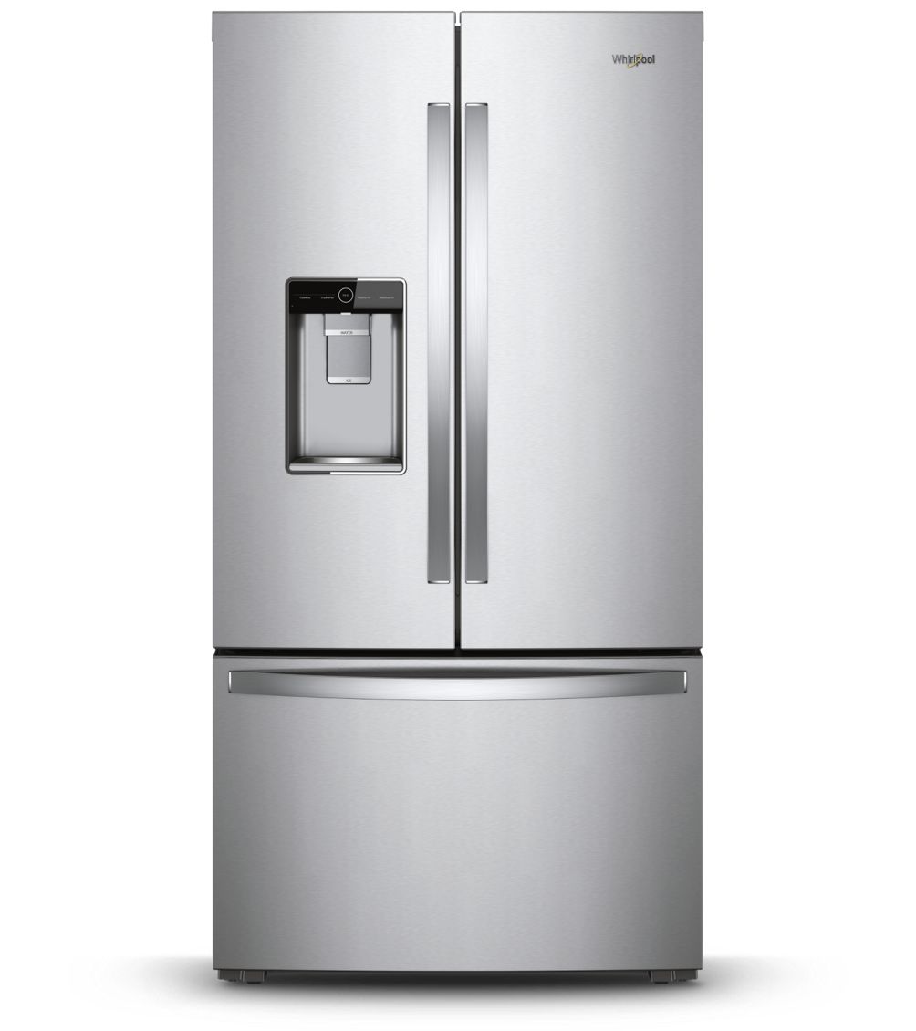 See what a new appliance finish on Whirlpool refrigerators can do for your design.