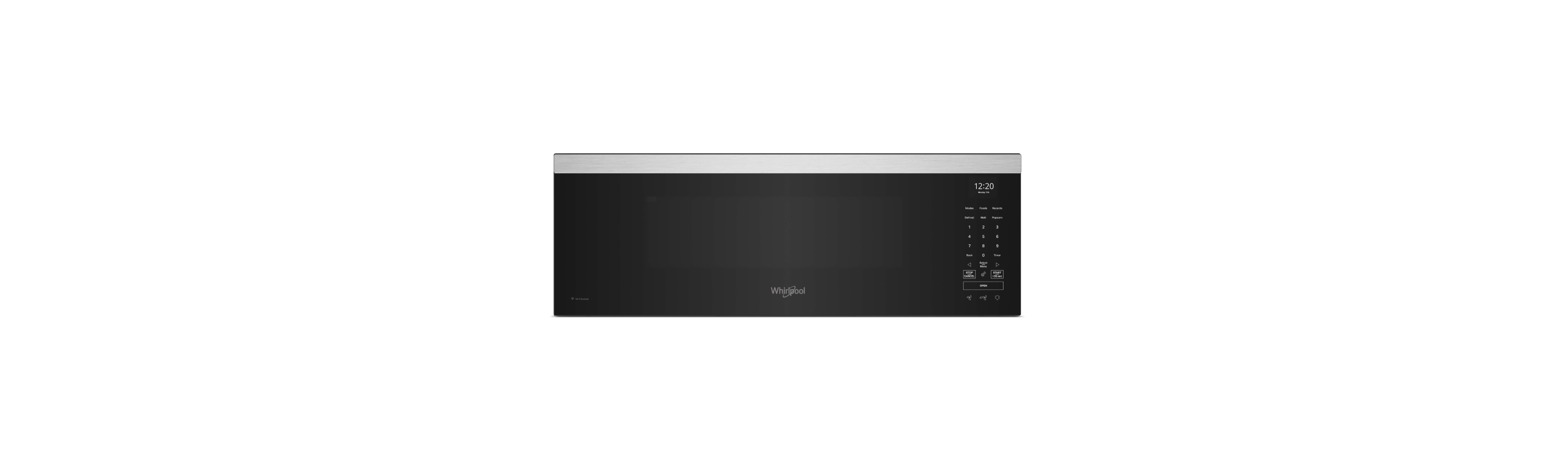 A Whirlpool® Low Profile Microwave