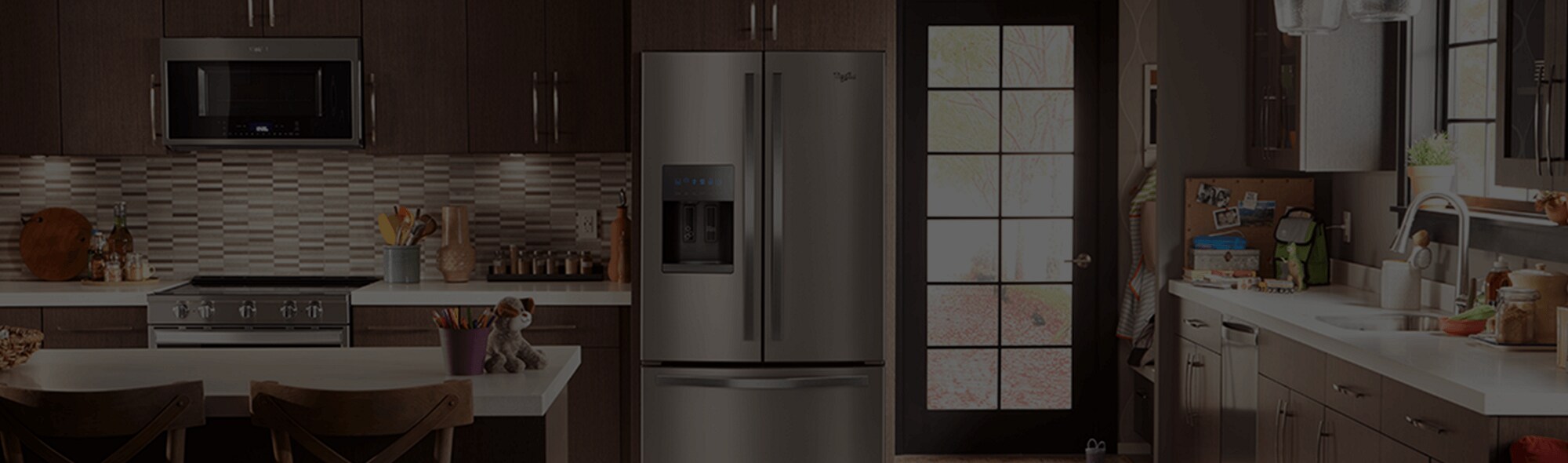 Image of a kitchen scene.